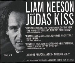 The Judas Kiss Print Ad